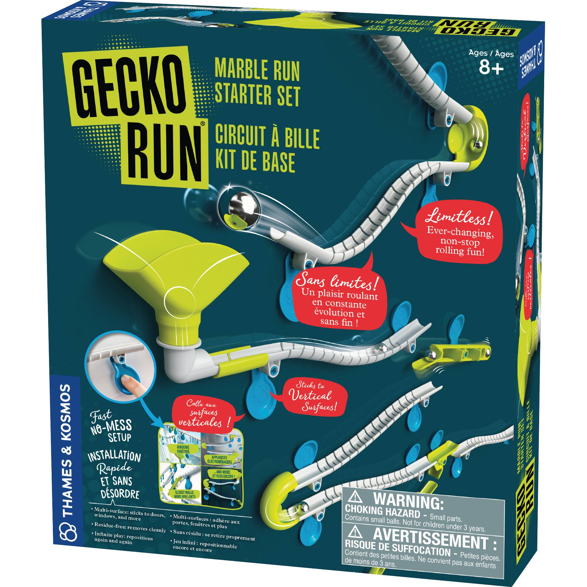 Thames & Kosmos Gecko Run Marble Run Starter Set